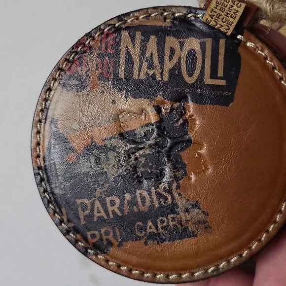 Patricia Nash Vintage Patch Turno Mirror - Picture 5 of 9